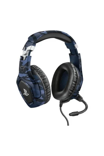 Trust 23532 GXT 488 Forze PlayStation Kablolu Mikrofonlu Gaming Kulaklık Mavi ürün görseli 1