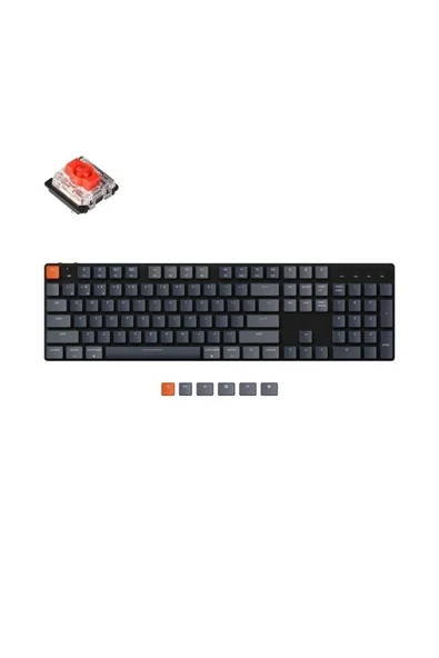 Keychron K5SE Kablosuz Mekanik Oyuncu Klavyesi-Hot-Swappable-Rgb-Bluetooth 5.1-Multitasking-Optical Red Switch-Low Profile ürün görseli 1