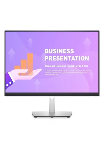 23.8 DELL P2422HE FHD IPS 5MS HDMI DP USB-C ürün görseli 1