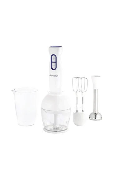 Arçelik K 1253 Hbs Mixer Ve Doğrama Özellikli El Blender Seti ürün görseli 1