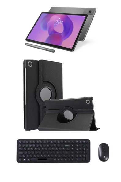 Tab 4GB 128GB HAFIZA 11\" WUXGA (1920X1200) IPS Panel Android TABLET+KALEM+KILIF+KLAVYE MOUSE (2025) ürün görseli 1