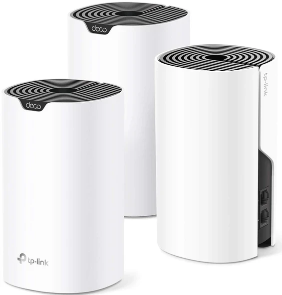 TP-Link Deco Tüm Ev İçin Mesh WiFi Sistemi – 5.500 m²'ye kadar Kapsama Alanı, WiFi Yönlendirici/Genişletici Değişimi, Gigabit Bağlantı Noktaları, Sorunsuz Dolaşım, Ebeveyn Denetimi... ürün görseli 1