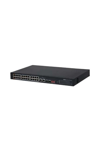 PFS3226-24ET-240 24 PORT 24XFE-2XGE-2X1GE/SFP 240W Hİ-POE SWİTCH ürün görseli 1
