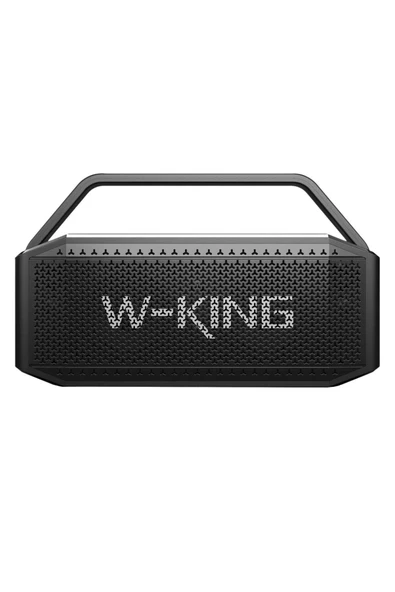 W-Kıng D9-1 Bluetooth Hoparlör 100W Boombox 40S Dinleme Ipx6 Kablosuz Stereo Tws Ses Bombası Siyah ürün görseli 1