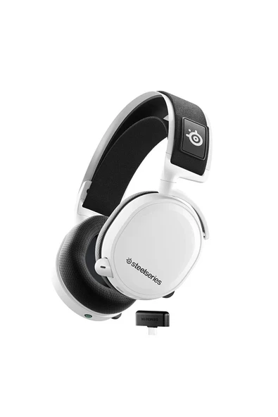 Arctis 7 Plus Beyaz Multi-platform Wireless Kablosuz 7.1 Usb-c Gaming Oyuncu Kulaklık ürün görseli 1