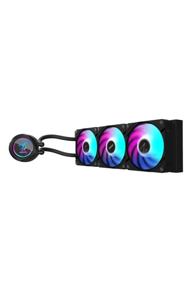 AORUS WATERFORCE II 360 ARGB Fanlı 360mm Sıvı işlemci Soğutucusu ürün görseli 1