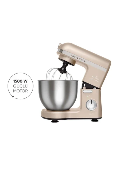 Mastermaid Chef Stand Mikser Iconic Beige 1500W 5 Lt ürün görseli 1