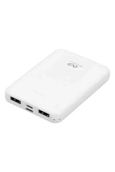 Mah Powerbank Çift USB Çıkışlı Type-C ve Micro-Usb Girişli Taşınabilir Güç Kaynağı ürün görseli 1