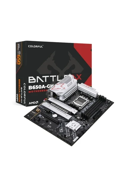 BATTLE-AX B650A-GHA WIFI V14 DDR5 7600MHz ATX AM5 Gaming (Oyuncu) Anakart ürün görseli 1