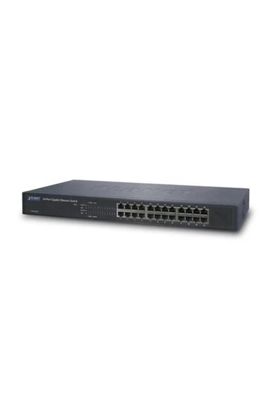 Planet 24 Port 10/100/1000Mbps Gigabit Ethernet Switch ürün görseli 1