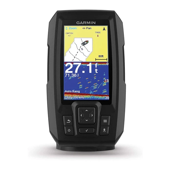 Garmin 010-01870-00 Striker Plus 4 ile Dual-Beam transducer ürün görseli 1