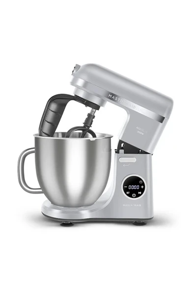 Mastermaid Chef Ultra D2000W Dijital Ekranlı Hamur Yoğurma Makinesi Silver 7L ürün görseli 1