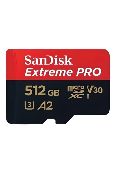 Sandisk Extreme Pro 512GB 200MB/S Microsdxc Hafıza Kartı ürün görseli 1