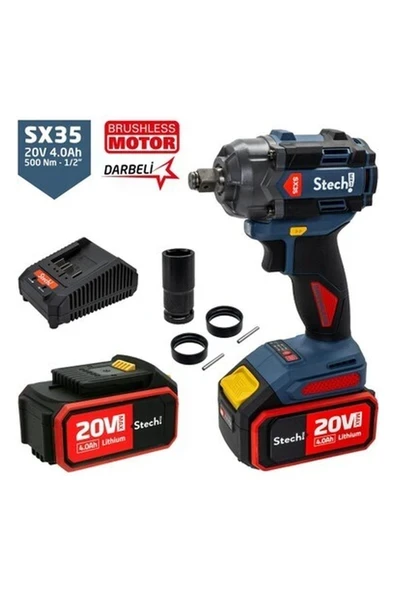 Stechend SX35-2X4.0 Darbeli Somun Sıkma 1/2\ ürün görseli 1