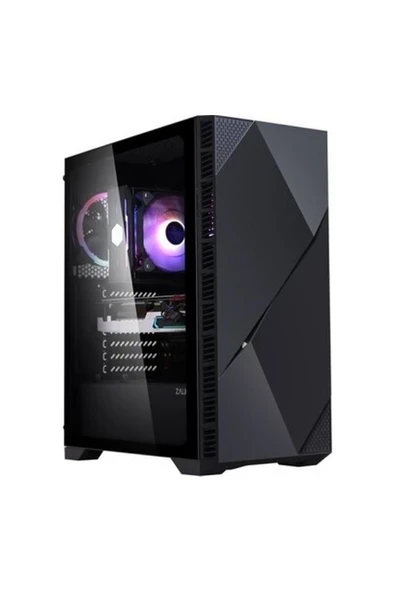 Zalman Z3 Iceberg Rgb Black Atx Temp Cam Mıd Tower ürün görseli 1