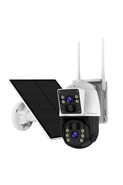 Novacom BG66DR-4G 3MP 4mm Lens Vstarcam Sim Kartlı Solar Kamera ürün görseli 1