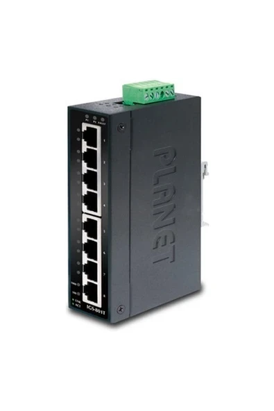 Planet PL-IGS-801T 8 Port 10/100/1000MBPS Endüstriyel Ethernet Switch ürün görseli 1