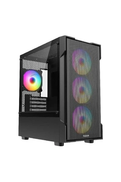 F1 F1M650BBM Fanlı 650 W Micro Atx Oyuncu Kasası ürün görseli 1