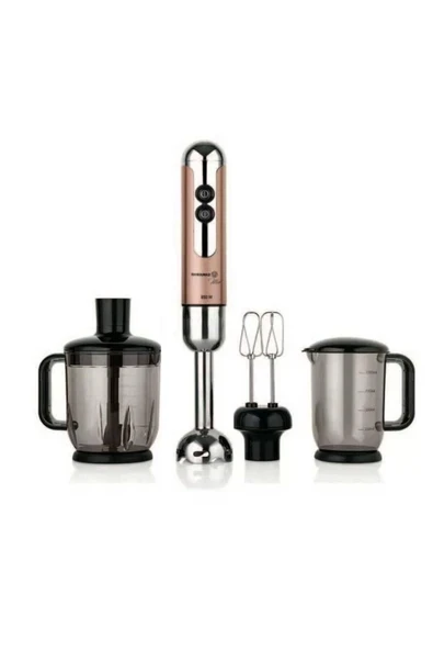 Korkmaz Mia Mega RosagoldKrom Blender Set ürün görseli 1