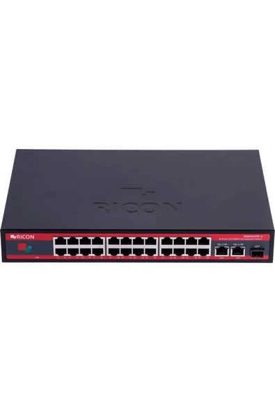 Ricon Rsb2423fep-u 24 Port Power Over Ethernet Unmanaged Switch ürün görseli 1