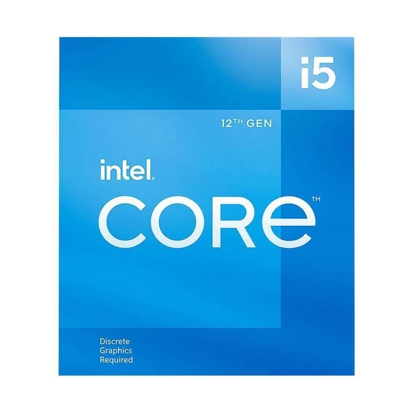 INTEL Core i5 12400F 4.40GHz 18MB Önbellek 6 Çekirdek LGA1700 10NM İşlemci ürün görseli 1