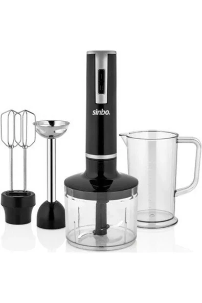 Renkli El Blender Seti 300W, Çok Fonksiyonlu ve Şık Tasarım ürün görseli 1
