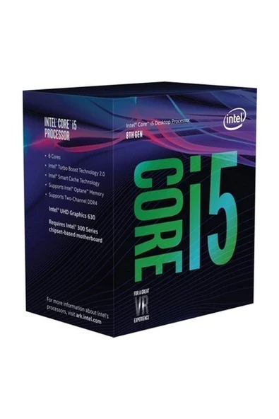 Intel Coffeelake Core I5-8500 2.8ghz 1151P 9mb (65W) UHD630 Tray ürün görseli 1
