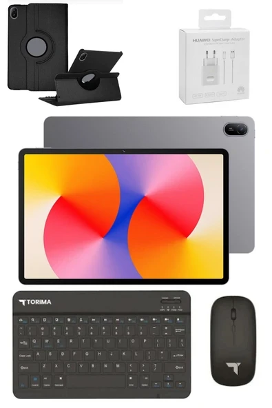 Matepad SE 11\" 6GB 128GB + KILIF +ŞARJ + KLAVYE-MOUSE ürün görseli 1