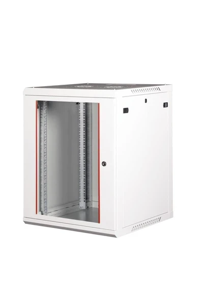 - 15u 19\" Duvar Tipi Rack Kabinet – Genişlik: 600 Mm | Derinlik: 600 Mm – Açık Gri ürün görseli 1