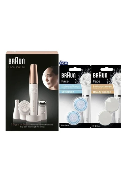 Facespa Pro 911 Yüz Epilatörü + Face Peeling 80-b 80-e ürün görseli 1