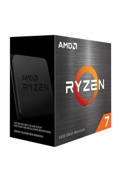 Ryzen 7 5700X (8 Çekirdek) 3.8GHz ~ 4.6GHz 36mb AM4 İşlemci Box (Fansız) ürün görseli 1