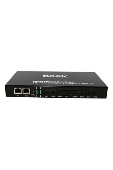 Beek BN-GS-1082S2G 2 Port Gigabit 8 Port Sfp Ethernet Switch ürün görseli 1