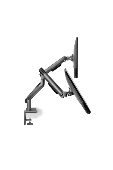 Twisted Minds Twısted MINDS TM-49-C012-G Premium Mekanik Amortisör 17"- 32" Max 2x 9kg Ikili monitör Kolu ürün görseli 1