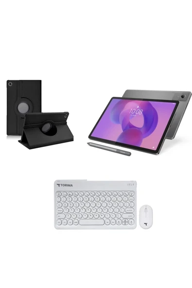 Tab 4GB 128GB HAFIZA 11\"İNCH WUXGA (1920X1200) TABLET+ORJİNAL KALEM+SİYAH KILIF+BEYAZ KLAVYE MOUSE ürün görseli 1