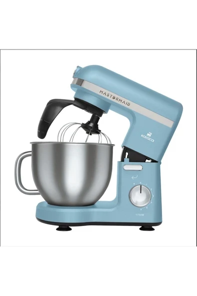 Karaca Mastermaid Chef Pro Çift Kollu Stand Mikser 1750w Blue Gray ürün görseli 1