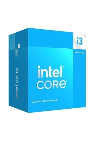 Intel Core I3-14100F LGA1700 Işlemci (Box) ürün görseli 1