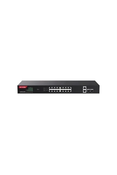 G1120p-16-250w 16 Port Gıgabıt+2xgb Rj45/sfp Uplınk 230w Poe Rackmount Swıtch ürün görseli 1