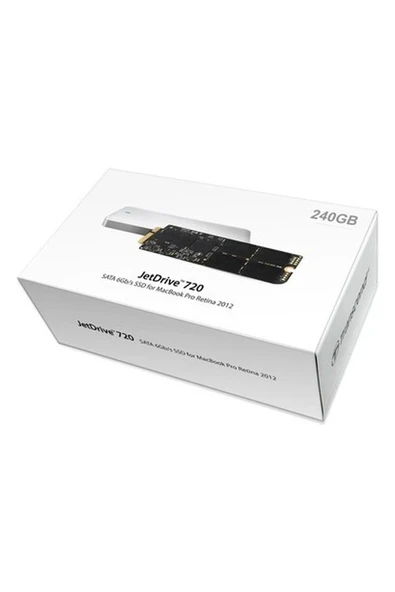Transcend Ts240Gjdm720 240GB Jetdrive 720 Msata Macbook Pro SSD ürün görseli 1
