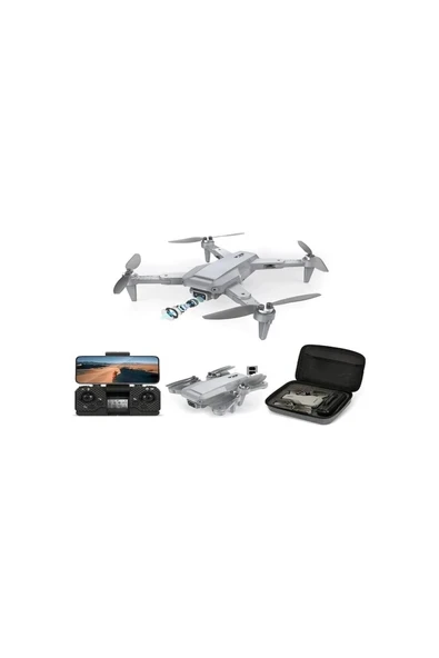 Oyuncakmatik Rc Quadcopter Katlanabilir Otomatik Dönüş Geri Takip Özellikli 4K Video Wifi Kamera Fpv Drone ürün görseli 1