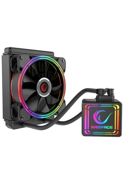Aqua120-rgb 42.5 Cfm 2000rpm 12cm Amd/ıntel Lga1200 Uyumlu S-rgb 120mm Su Soğutmalı Cpu Fan ürün görseli 1