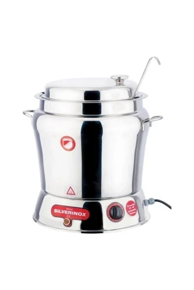 Silverinox Çorba Isıtıcısı Çorba Kazanı 9 Litre ürün görseli 1