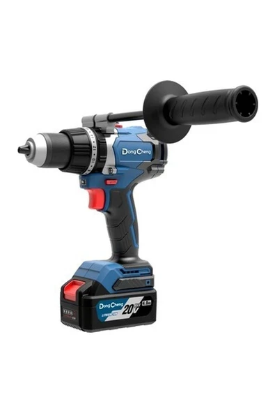 Dong Cheng DCJZ03-13 20V 4.0 Ah 120NM Kömürsüz Akülü Kırıcı Delici Vidalama ürün görseli 1
