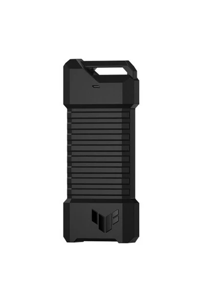 Asus TUF Gaming A1 M.2 NVMe & SATA SSD Kutusu - Sıvı ve Toz Koruması IP68, MIL-STD-810H - USB3.2 GEN2 Tip-C (10 Gbps), USB-C'den C'ye Kablo ürün görseli 1