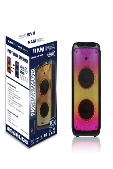 Rambox HP-943 Bluetooth Taşınabilir Hoparlör Ses Sistemi ürün görseli 1
