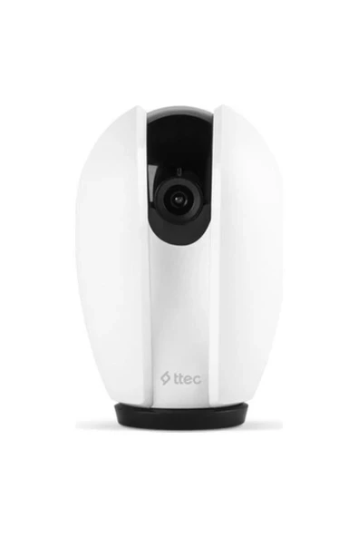 Ttec Mikrofon ve Hoparlörlü Ev, Iş Akıllı Wifi Kamera, 360 Derece Dönebilen, Gece Görüşlü, Uzaktan Kontrollü Kamera ürün görseli 1