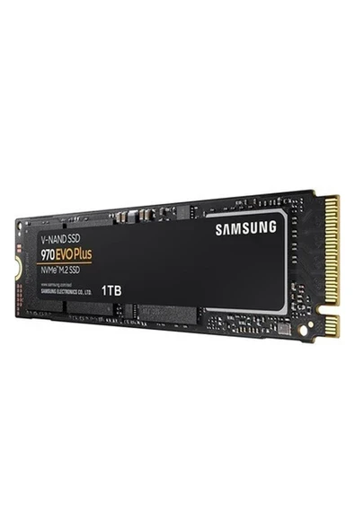 Samsung 970 Evo Plus 1TB NVMe M.2 SSD M.2 PCIe Bağlantı Tipi 2000 MB/s Okuma 1000 MB/s Yazma ürün görseli 1
