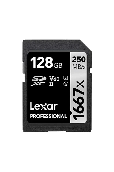 Professional 128GB 250mb/s SDXC Hafıza Kartı ürün görseli 1