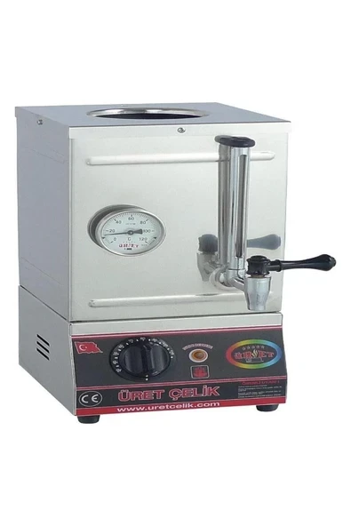 Üret Çelik 15’lik Pleytsiz Kahveci Kazanı - 12 Litre Kp 1 ürün görseli 1