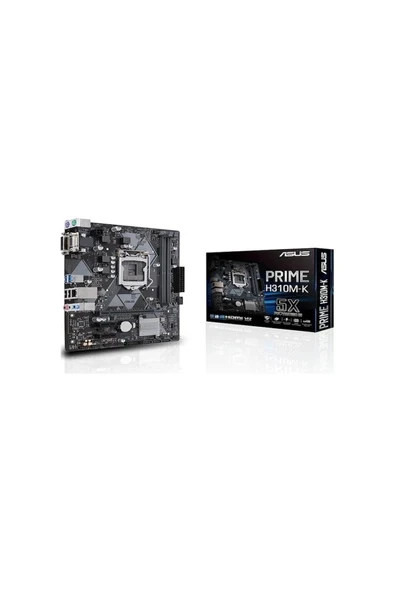 Asus Prime H310M-K 2666MHz DDR4 Soket 1151 mATX Anakart ürün görseli 1