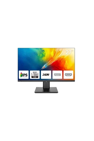 27\" MD2733-B7 240Hz 1ms IPS FHD Gaming Monitör ürün görseli 1